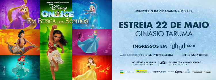 Disney on Ice, um sonho de espetáculo desembarca em Curitiba