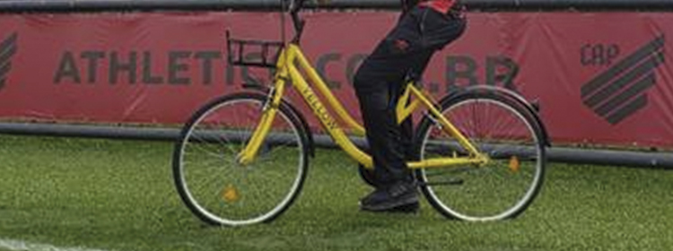 Athletico Paranaense terá bicicletas Yellow