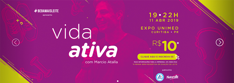 Apresentador do Fantástico Marcio Atalla vem à Curitiba