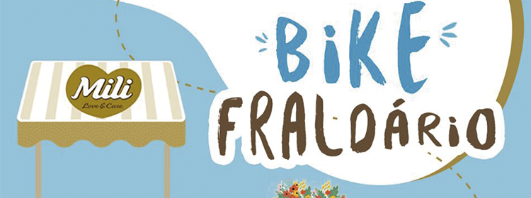 As bike-fraldários da Mili são novidade no litoral