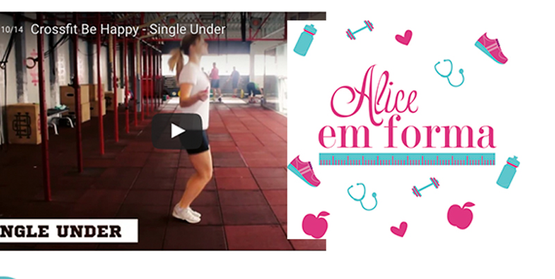 Alice em Forma – Exercícios para as férias