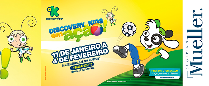 DISCOVERY KIDS EM AÇÃO NAS FÉRIAS DE VERÃO