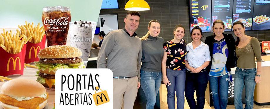 Nós participamos do “Dia Internacional de Portas Abertas” do McDonald’s