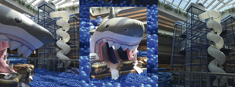 Que tal aproveitar o final de semana na boca de um tubarão gigante?