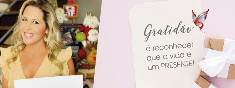 Gratidão é reconhecer que a vida é um presente