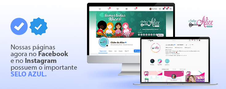 Clube da Alice acaba de receber o Selo Azul