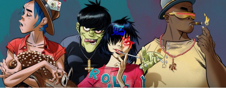 ESTÁ CHEGANDO A HORA – GORILLAZ EM CURITIBA