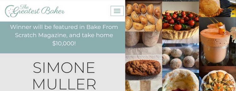 Tem Alice no “THE GREATEST BAKER”, NOS ESTADOS UNIDOS